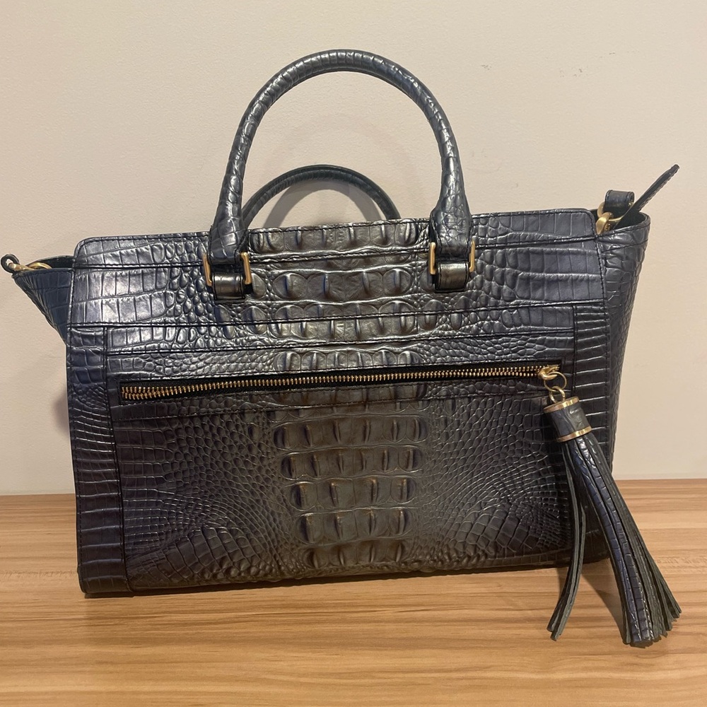 Grey Brahmin Handbag